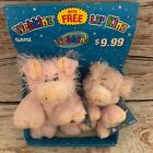 Vintage Webkinz pig with Lil' Kinz pig (2 pack) NEW IN BOX with unused codes