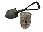 USGI Military E TOOL Entrenching Intrenching Tool Shovel w ACU UCP Cover Carrier