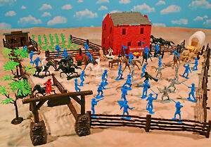 Zorro Playset - 54mm Plastic Toy Soldiers