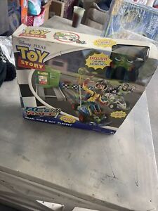 New Disney Pixar Toy Story 2011 RC's RC Race Gear Gas & Go Playset & Launch Car