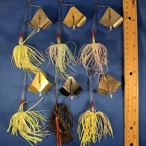 TERMINATOR SUPER STAINLESS BUZZBAITS  LOT OF 6