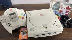 🔥 Sega DREAMCAST Console w/ Controller, All Cables, &  1 Game! Tested!