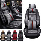 For TOYOTA Car Seat Cover Protector Leather Front Rear Full Set Cushion 5-Seat (For: 2016 Toyota Corolla)