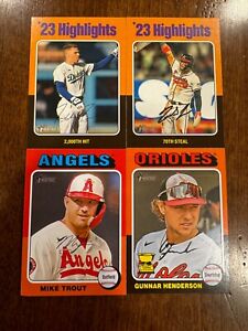 2024 Topps Heritage SP's #1- 100,407  Complete Your Set You Pick
