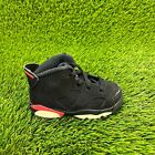 Nike Air Jordan 6 Retro Infrared Baby Size 7C Athletic Shoes Sneakers 384667-060