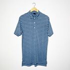 Dunning Golf Stripe Mens Polo Shirt Size Small