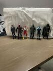 DC Villain Lot figures, Penguin, Adam Strange, Icicle, Riddler, Red Hood