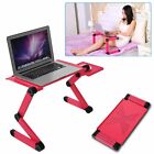 Adjustable Laptop Stand Folding Portable Desk Sofa Tray Holder Table Riser Bed