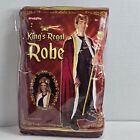 King's Red Gold Regal Robe King Cape Adult One Size Halloween Costume Cosplay