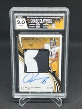 2020 Panini Immaculate Chase Claypool ROOKIE PATCH AUTO /99 #PPR-CCL HGA 9