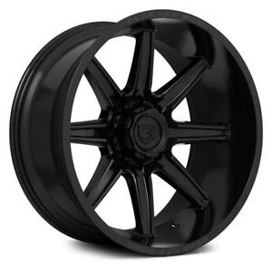 22 inch 22x12 Gear Off Road 765B Black wheels rims 6x5.5 6x139.7 -44