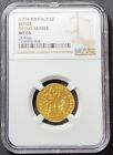 Italy Venice Paolo Rainier 1Z Gold, NGC MS64