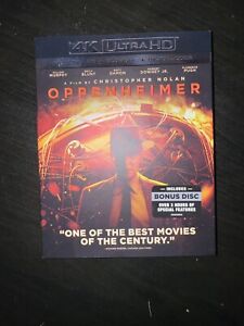 Oppenheimer (4k Blu Ray) No Digital Code