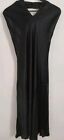 Quince Washable Stretch Silk Halter BLACK Maxi Dress NWT Women's Size S!