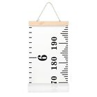Baby Growth Height Chart Handing Ruler Wall Decor for Kids, Canvas Removable ...