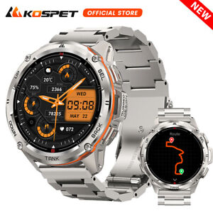 2024 KOSPET TANK T3 Ultra Smart Watch Men GPS Smart Watch 5ATM Waterproof Watch