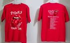 SALE!  The Rolling Stones Tour 2024 Red T-Shirt unisex hot hot shirt, S-5XL