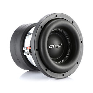 CT Sounds MESO-8-D4 1600 Watt Max Power 8 Inch Car Subwoofer - Dual 4 Ohm