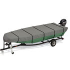 Heavy duty fishing Jon Boat Cover OB waterproof trailerable fits 12'-18'L boats