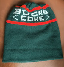 Vintage Milwaukee Bucks Coke NBA Winter Knit Hat Adult RARE! Team Issue 1980s