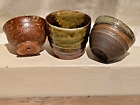 Handmade Ceramic Cups, Set of 3