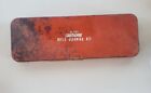 Vintage WARDS HAWTHORNE Rifle Cleaning Kit in Original Red Tin Box