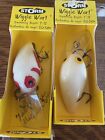 2 Vintage Storm Wiggle Wart Crankbaits, Lot of 2 With Boxes