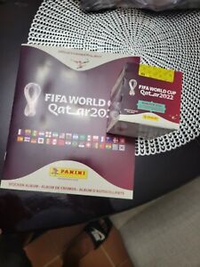 Panini FIFA World Cup Qatar 2022 - - box with 50  Stickers + Empty Album