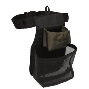 Pro Large Trap Shooting Shell Pouch Ammo Holder, Black Green, 1 Polyester