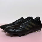 ADIDAS Copa 19.1 FG Black Blackout Leather Mens Soccer Cleats Football Size US 9