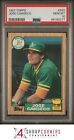 1987 TOPPS ALL-STAR ROOKIE #620 JOSE CANSECO ATHLETICS PSA 10 B3932826-277