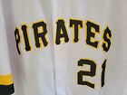Pittsburgh Pirates Roberto Clemente #21 Mitchell and Ness Jersey Cooperstown 58