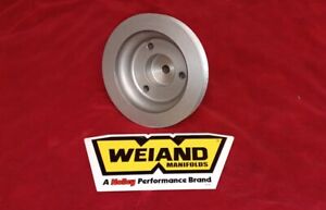 Big Block Chevy Weiand 177 Supercharger 6-Rib Crank Pulley 7.00