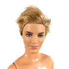 Barbie Ken Doll Rooted Blonde Hair Blue Eyes Articulated Body 2009 Head 2009