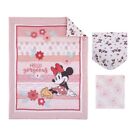 Minnie Mouse baby girl crib bedding sets pink