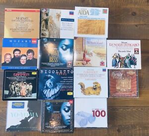 New ListingHuge Collection Box Set Lot Classical CD Music Orchestra Mozart Opera Bach Verdi
