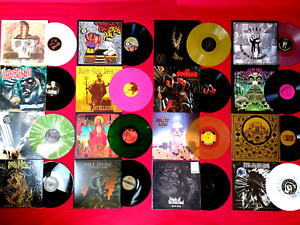 Job lot collection of Heavy Metal Vinyl lp Thrash Hard Rock Speed Death Power