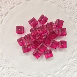 Swarovski® Crystal 6mm Cube #5601 Beads   6 PC. PACK           Choose Color