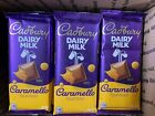28 Cadbury Dairy Milk Caramello Milk Chocolate and Creamy Caramel Bar 4 oz Each