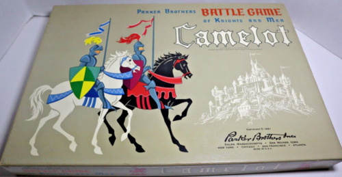 1961 Parker Brothers Camelot Knights & Men Battle Game Complete MIB