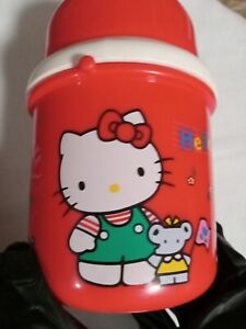 Japans Sanrio 1989 Hello Kitty It's a special day 5 piece beverage travel cup.