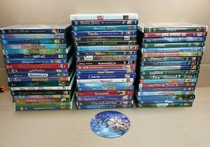 Huge Lot Of 57 Disney Classic Animated DVD Movies Children Kids ALL DISNEY - 1