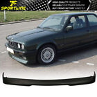 Fits 84-92 BMW E30 3-Series RG Style Front Bumper Lip Spoiler Black - PU (For: BMW)