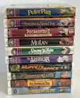 Lot of 10 Factory Sealed Walt Disney Movies VHS VCR Tapes ~ Muppets ~ Snow White