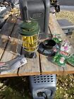 Coleman Lantern Northstar 2500 propane with yellow amber globe RARE, SOME EXTRAS