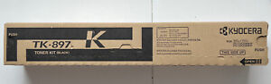 Genuine Kyocera 1T02K00US0 Model TK-897K Black Toner Cartridge, Compatible with