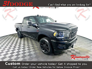 New Listing2024 Ram 3500 Limited Night 12in 4WD 4x4 Diesel Truck Heated Seats Sunroof