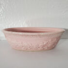 New ListingHLC pink vintage small oval baker dish  roses Oven Ware 6