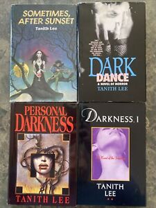 4 Book Lot! TANITH LEE : Darkness I, Dark Dance, Personal Darkness, Sometimes…