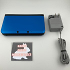 New Nintendo 3DS XL LL Blue Black Console Charger Japanese ver